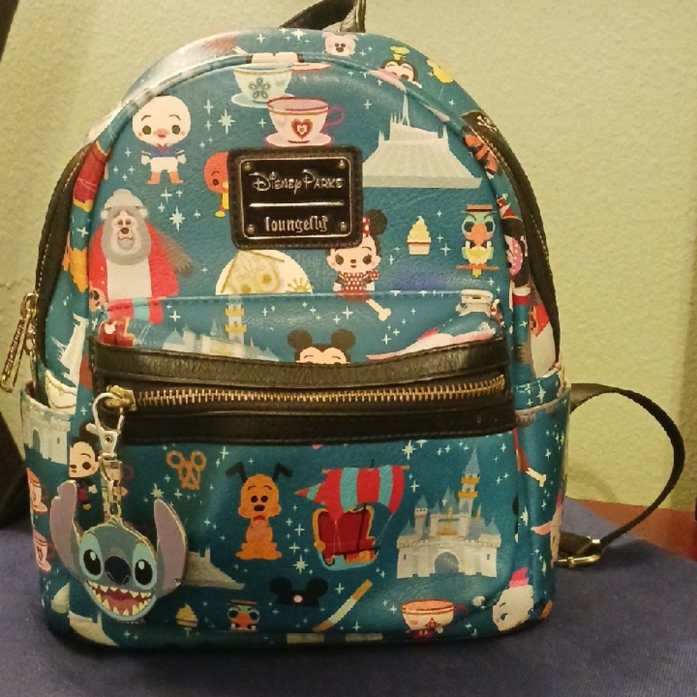 Loungefly Magic Kingdom Mini Backpack